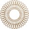 Ekena Millwork Cornelius Wood Fretwork Pierced Ceiling Medallion, Red Oak, 26"OD x 9 5/8"ID x 3/8"T CMWP26X0375CRRO - alternate 1